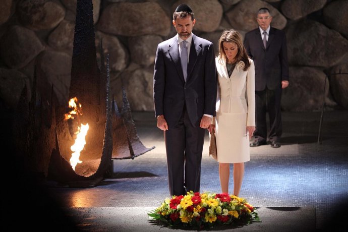Los Príncipes De Asturias Durante Su Visita Oficial A Israel 