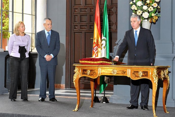 Francisco Menacho, En Su Toma De Posesión