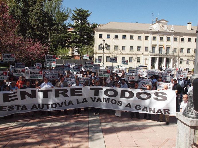 concentracion plataforma A-40