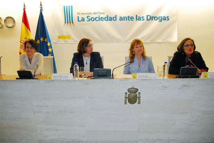 Leire Pajín En Un Foro Sobre Drogas