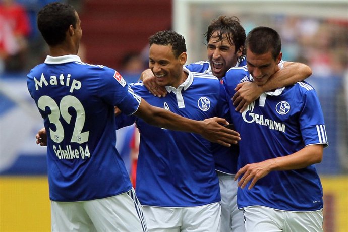 Raúl González con el Schalke