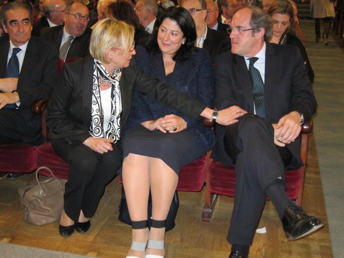 Eva Almunia, María López Y Ángel Gabilondo