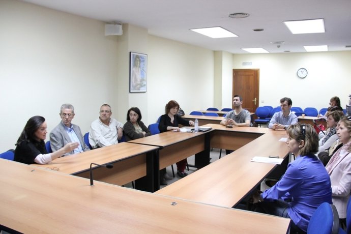 Barredo En La Reunión Con Representantes Del Sector