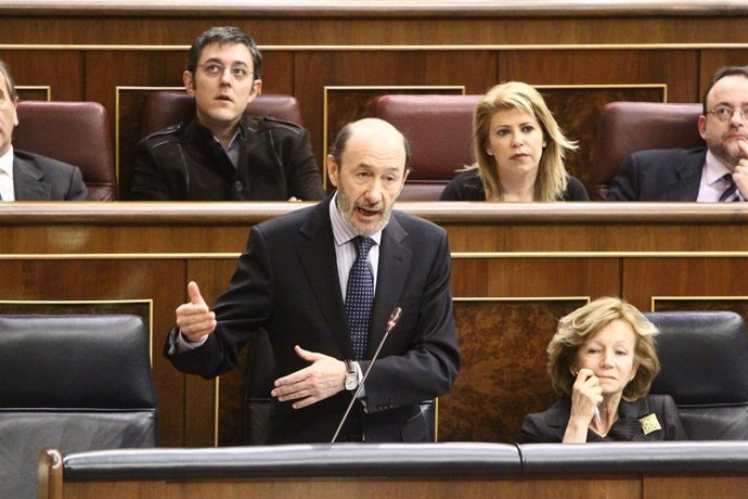 Imagen De Alfredo Pérez Rubalcaba En El Congreso