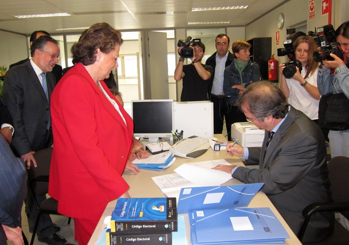 Barberá Presenta La Candidatura En La JEP