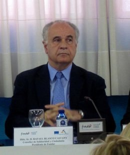 Rafael Blasco En Un Acto De Fundar