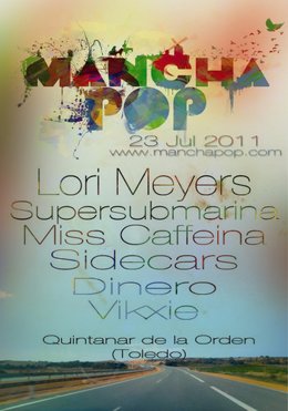 Cartel Del Festival Mancha Pop
