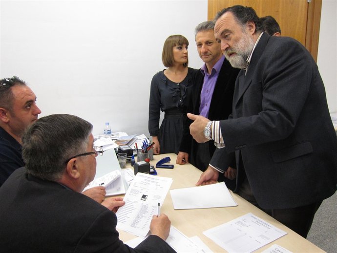 Toledo Y Tirado En La Presentación De La Lista Del PSPV Por Castellón
