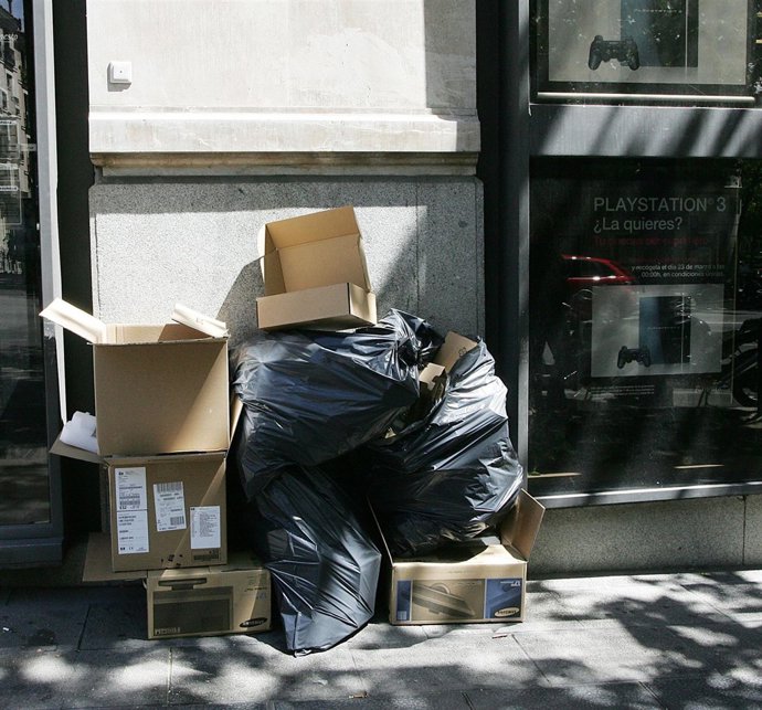 Basura en la calle