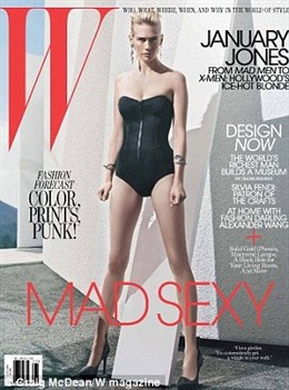 January Jones En La Portada W