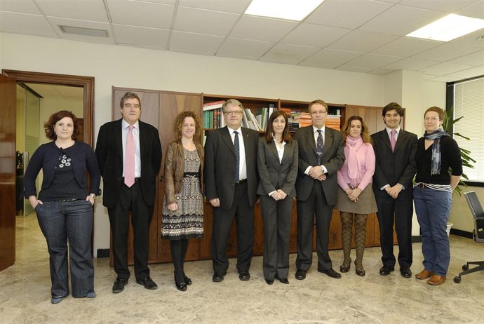 Visita De La Delegación Finlandesa De Tampere A La Comunidad Foral.