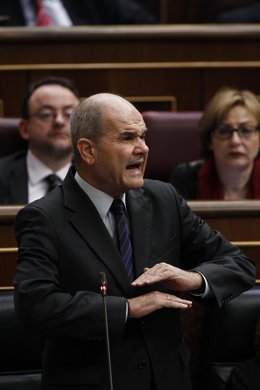 Manuel Chaves, en el Congreso de los diputados