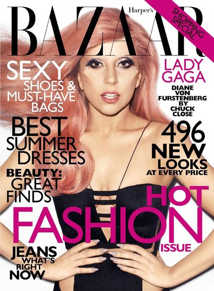 Lady Gaga En La Portada De Harper's Bazaar