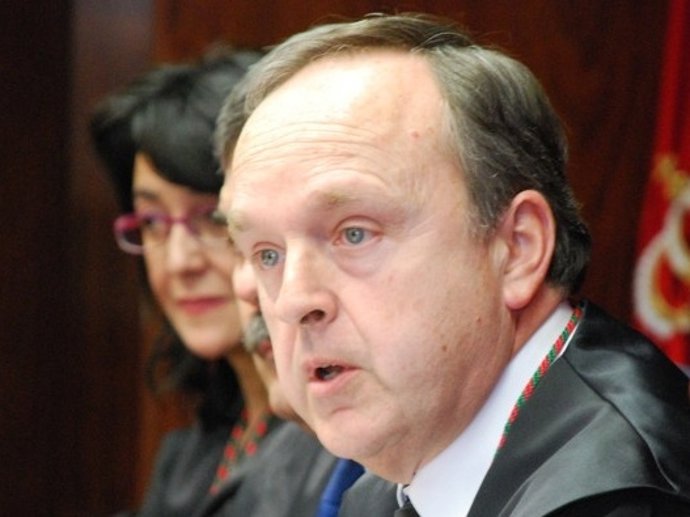 El Decano Del Colegio De Abogados De Pamplona, Alfredo Irujo.