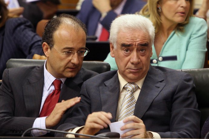 Luciano Alonso junto a Martín Soler