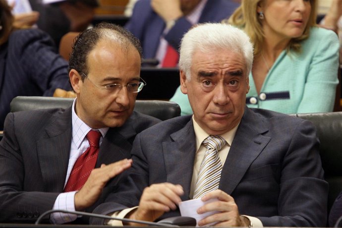 Luciano Alonso junto a Martín Soler