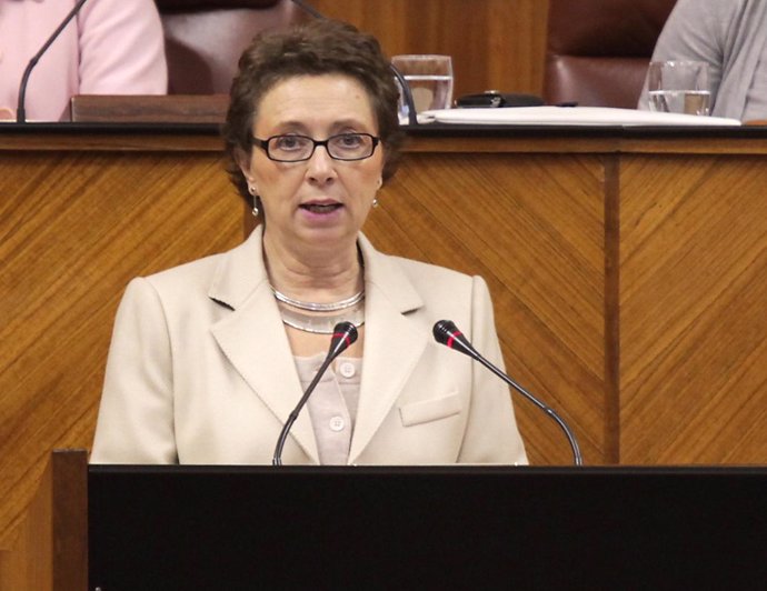 Carmen Martínez Aguayo, Ante El Pleno Del Parlamento