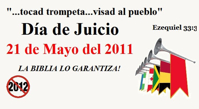 Anuncio Del Día Del Juicio Final