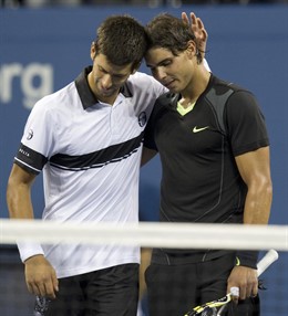 Novak Djokovic y Rafa Nadal