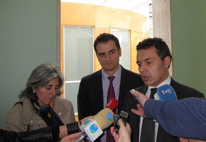 Conrado Escobar Tras La Reunión Con Los Profesionales De La Justicia Riojana