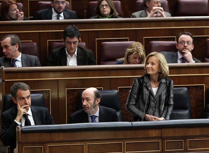 Elena Salgado en el Congreso