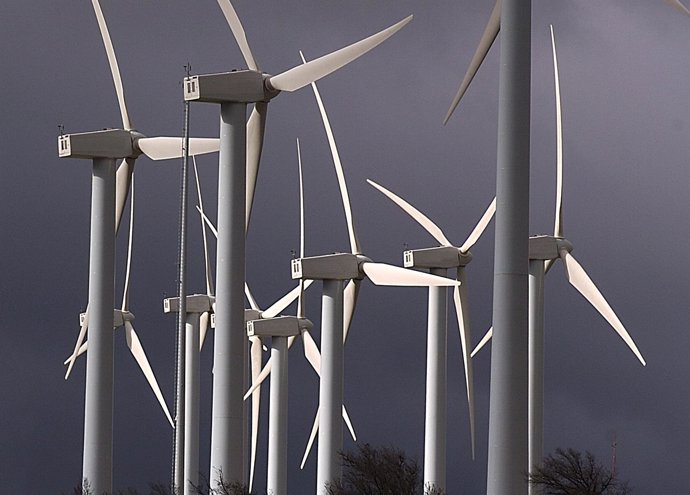 Parque eólico.