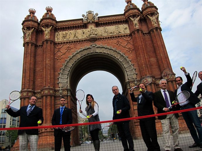 Saque De Honor Del Barcelona Ladies Open