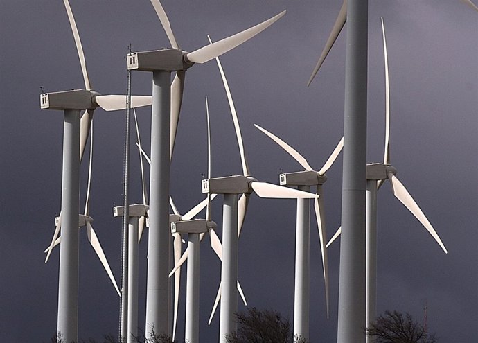Parque eólico.