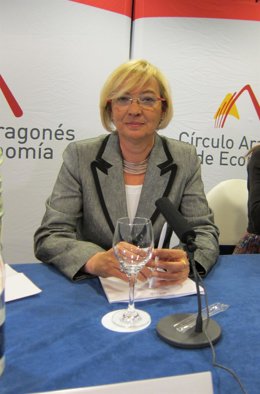 La Candidata Del PSOE A La Presidencia De Aragón, Eva Almunia