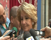 Aguirre, sobre la ley de mendigos: "No soy amiga de las prohibiciones"