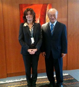 La Presidenta Del CSN, Carmen Martínez Ten, Se Reúne Con El Director Del OIEA