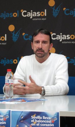 Joan Plaza, En Una Rueda De Prensa 