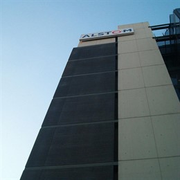 alstom edificio logo