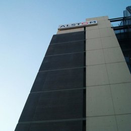 alstom edificio logo