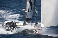 Vela/BWR.- El 'Hugo Boss' retrasa su marcha por la falta de viento