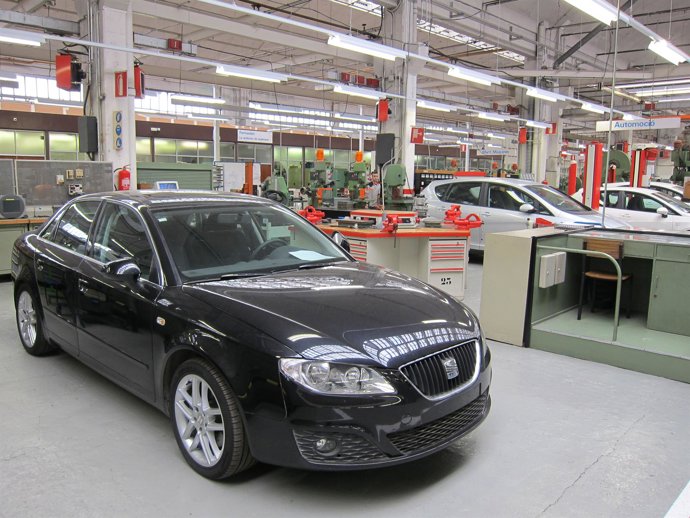Seat en el centro de formación de la Zona Franca de Barcelona