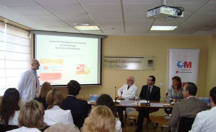 Lasquetty Durante La Presentación Del Convenio