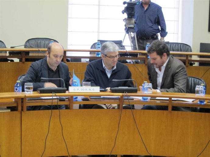 Lage Tuñas (Psdeg), Fernando Blanco (Psdeg) Y López Campos (Ppdeg) En Parlamento