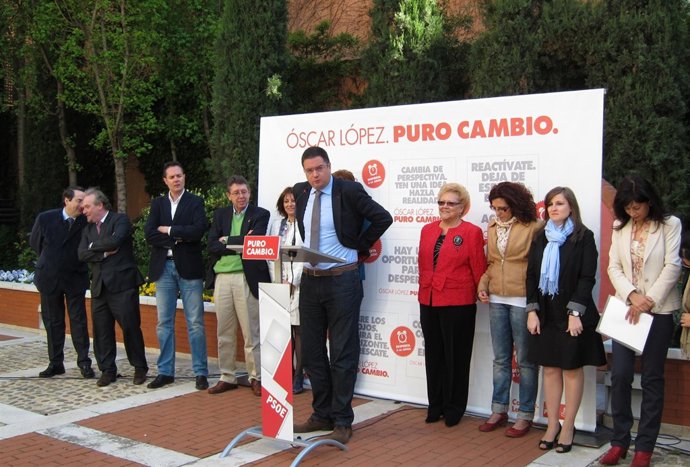 Candidato Del PSOE A La Presidencia De La Junta, Óscar López,.