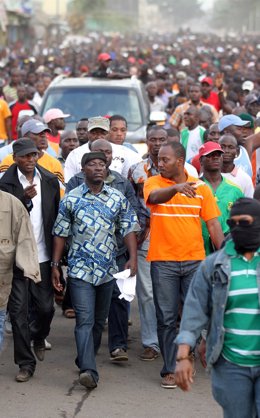 Líder De Las Milicias Juveniles De Gbagbo, Charles Blé Goudé