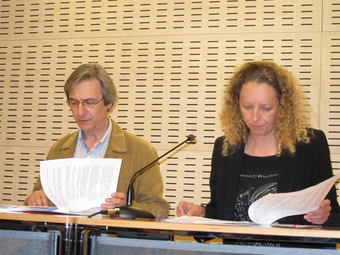 Pedro Rodríguez Y Noemí Martín Durante La Rueda De Prensa.