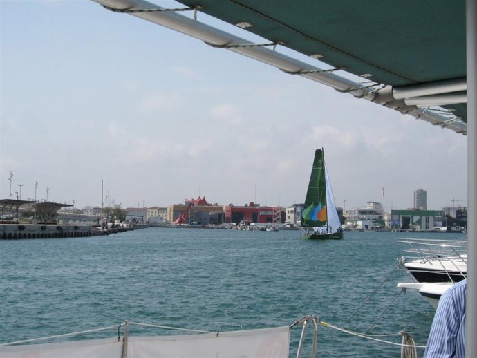 La Marina Valenciana Desde Un Catamarán 