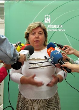 La consejera de Agricultura y Pesca de la Junta de Andalucía, Clara Aguilera, ho