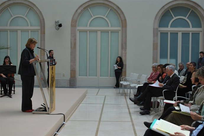Gispert Y Mascarell En La Lectura Del Dia De Sant Jordi