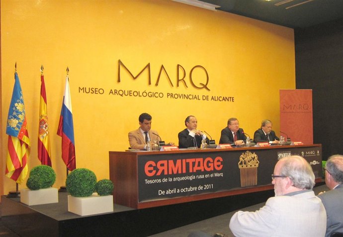 Presentación Muestra 'Ermitage. Tesoros De La Arqueología Rusa En El MARQ'