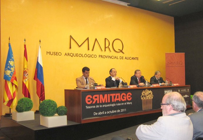 Presentación Muestra 'Ermitage. Tesoros De La Arqueología Rusa En El MARQ'