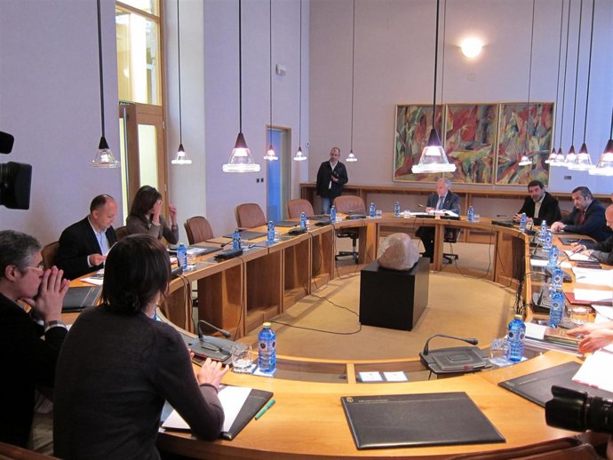 Fotos De La Xunta De Portavoces Del Parlamento De Galicia, Sala De Reuniones