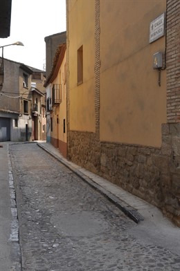 Calle Hornico, En Ejea De Los Caballeros