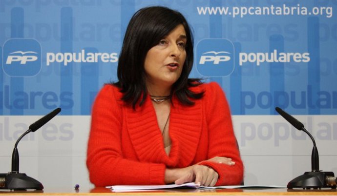 María José Sáenz de Buruaga, secretaria general del PP cántabro