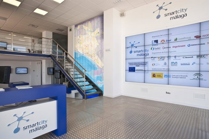 Centro De Control Proyecto De Smartcity En Málaga